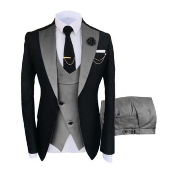 Z646Bright vest suit for men, slim fit, trendy and handsome for nightclubs