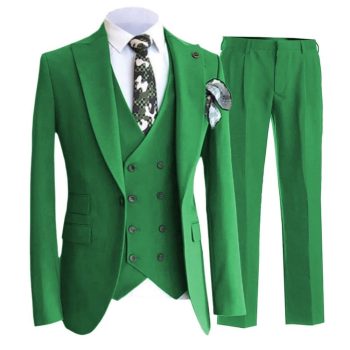 XX891Bright vest suit for men, slim fit, trendy and handsome, suitable for nightclubs, KTV weddings, bars, work clothes, fashionable waistcoat